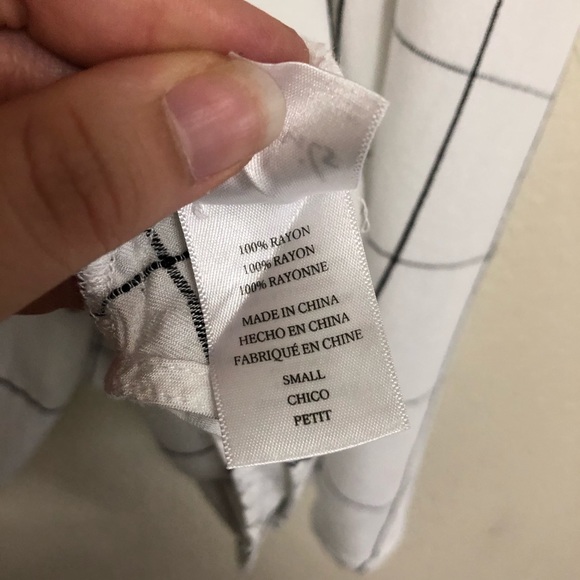 Rails Anya Plaid Windowpane Mini Dress Small - Picture 4 of 6